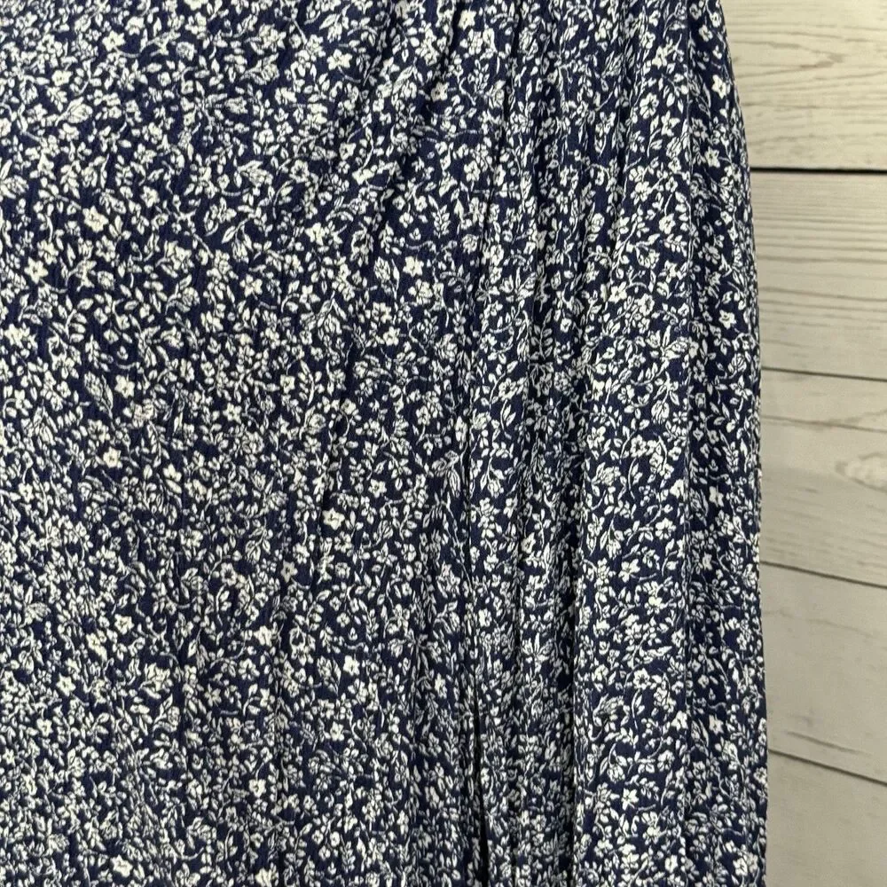 Lane Bryant Blouse Plus Size 24 Floral Print Long Sleeve Rayon - Picture 6 of 12